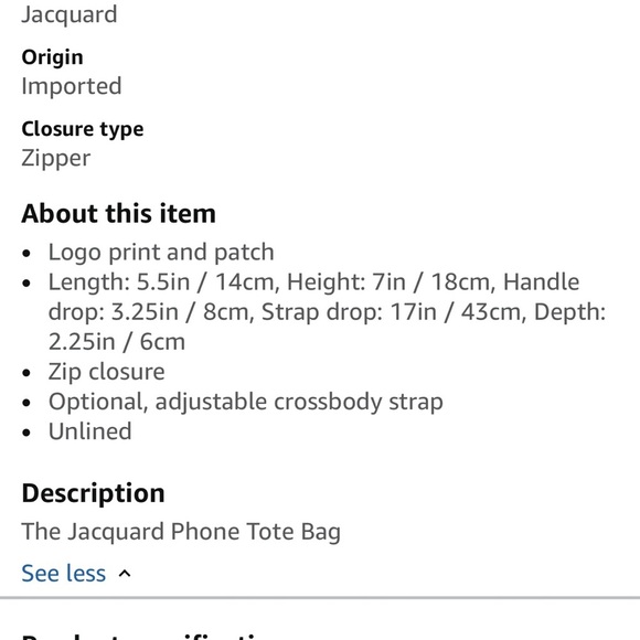 - Marc Jacobs Black Tote Bag ‼️NEW - Picture 11 of 16